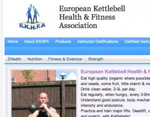 European Kettlebell Health & Fitness Association
